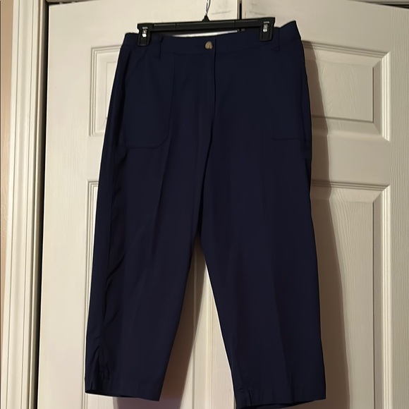 Kim Rogers Other - Kim Rogers Blue Chinos Cropped Length